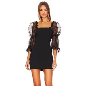 Amanda Uprichard Tia Dress in Black
